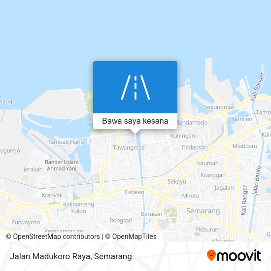 Peta Jalan Madukoro Raya