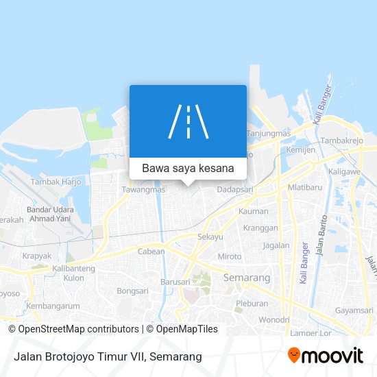 Peta Jalan Brotojoyo Timur VII