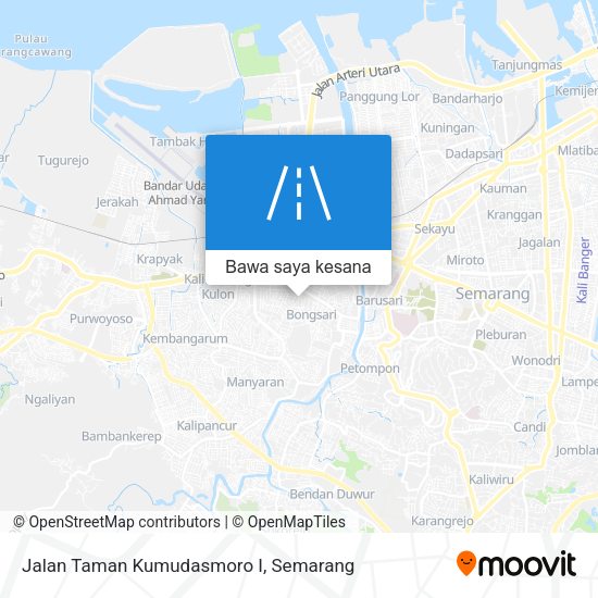 Peta Jalan Taman Kumudasmoro I