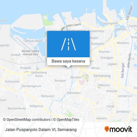 Peta Jalan Puspanjolo Dalam VI