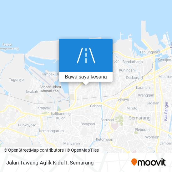 Peta Jalan Tawang Aglik Kidul I