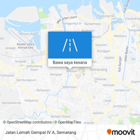 Peta Jalan Lemah Gempal IV A