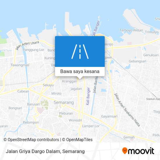 Peta Jalan Griya Dargo Dalam