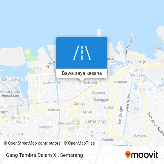 Peta Gang Tambra Dalam XI