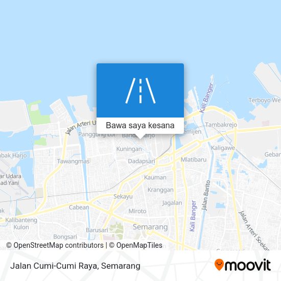 Peta Jalan Cumi-Cumi Raya