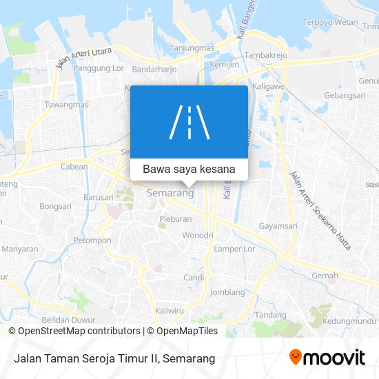 Peta Jalan Taman Seroja Timur II