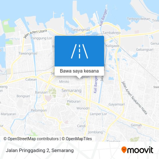 Peta Jalan Pringgading 2