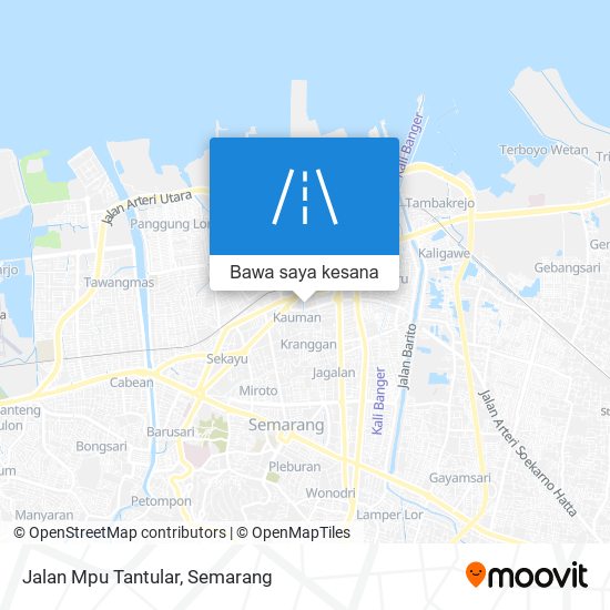 Peta Jalan Mpu Tantular