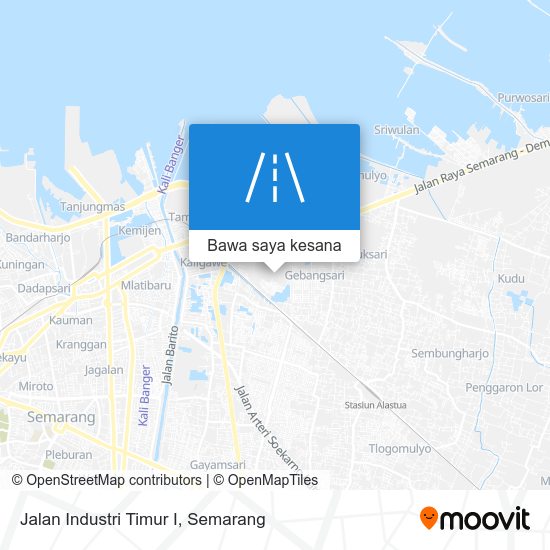 Peta Jalan Industri Timur I