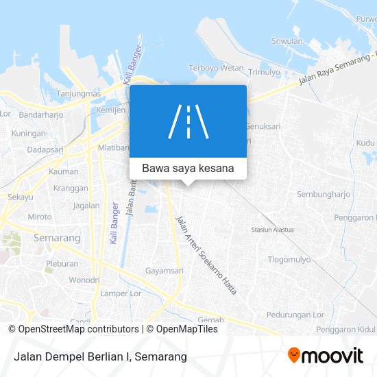 Peta Jalan Dempel Berlian I