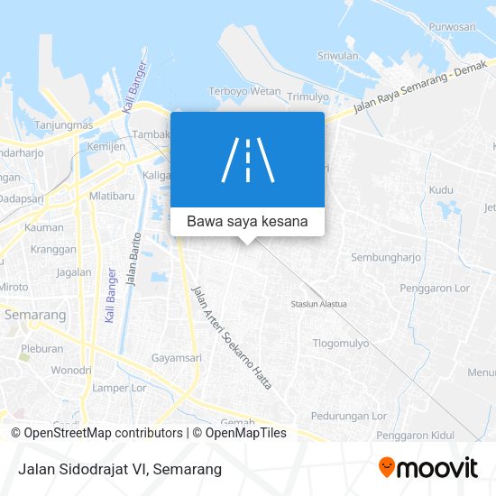 Peta Jalan Sidodrajat VI