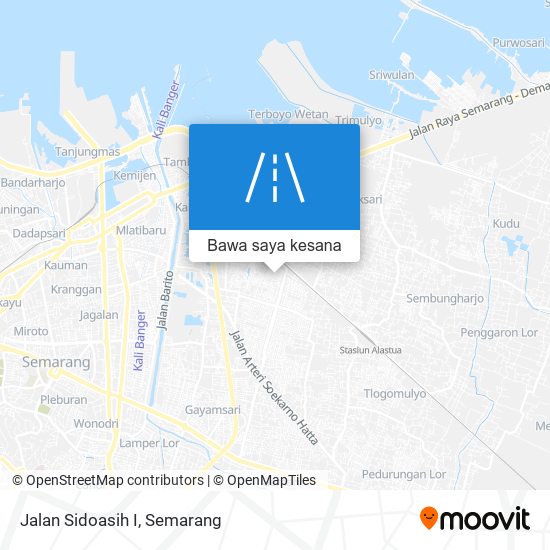 Peta Jalan Sidoasih I