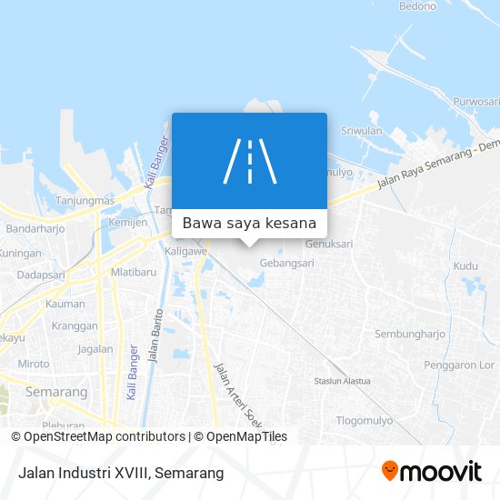 Peta Jalan Industri XVIII