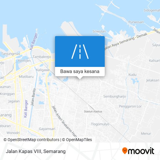 Peta Jalan Kapas VIII