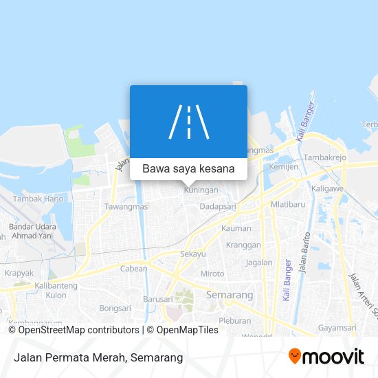 Peta Jalan Permata Merah