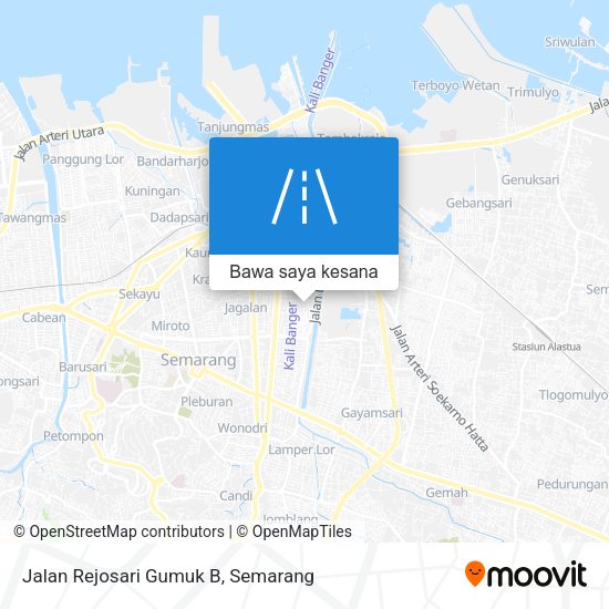 Peta Jalan Rejosari Gumuk B