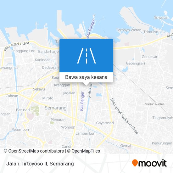 Peta Jalan Tirtoyoso II