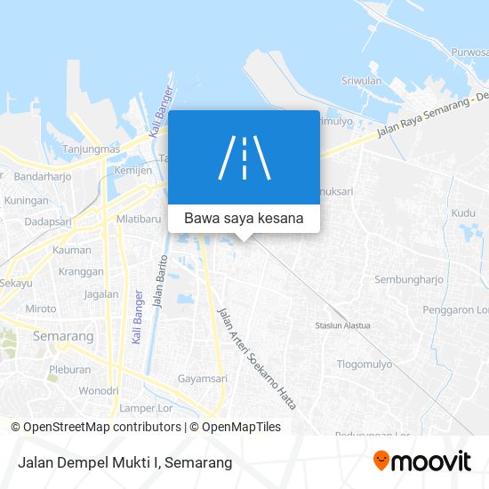 Peta Jalan Dempel Mukti I