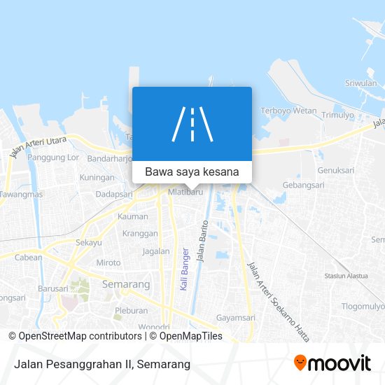 Peta Jalan Pesanggrahan II