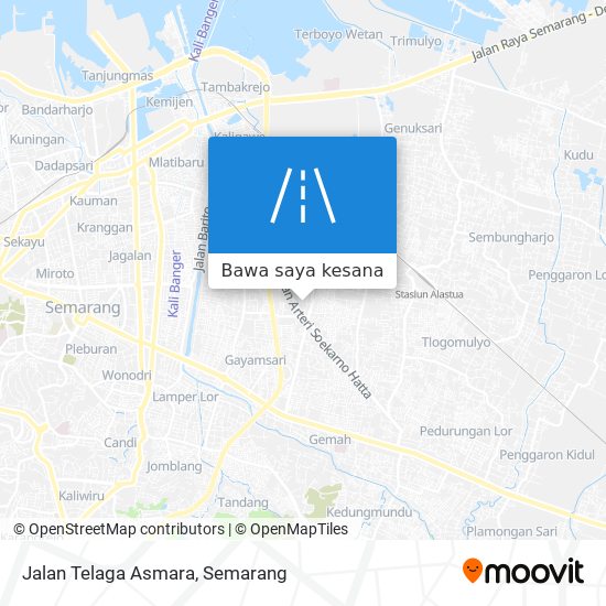 Peta Jalan Telaga Asmara