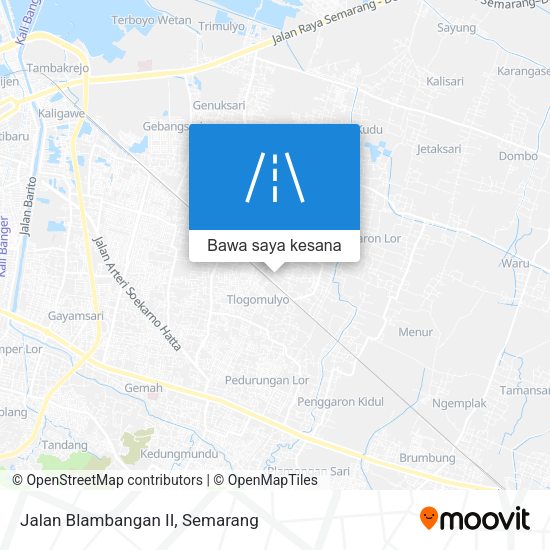 Peta Jalan Blambangan II