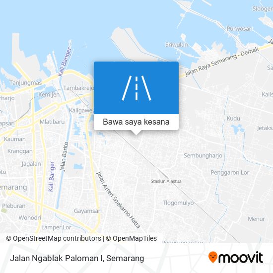 Peta Jalan Ngablak Paloman I