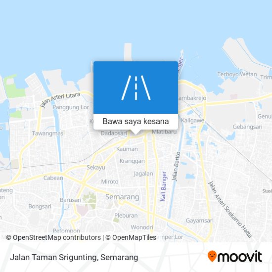 Peta Jalan Taman Srigunting