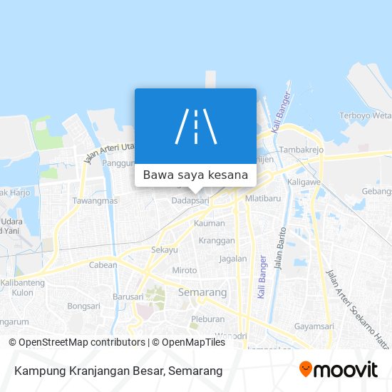 Peta Kampung Kranjangan Besar