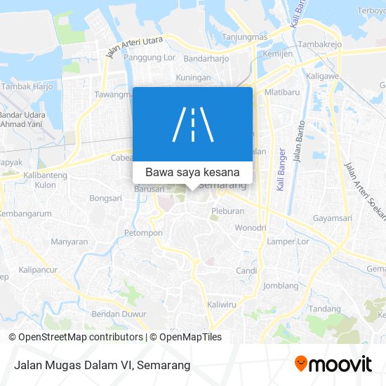 Peta Jalan Mugas Dalam VI