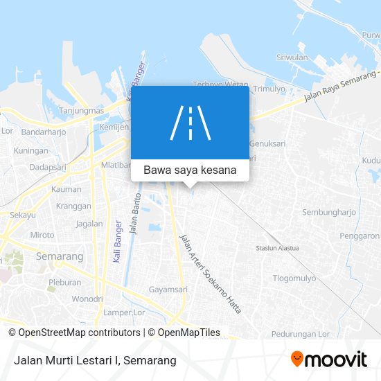 Peta Jalan Murti Lestari I