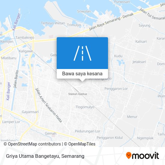 Peta Griya Utama Bangetayu