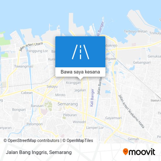 Peta Jalan Bang Inggris