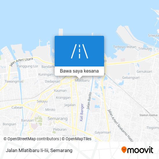 Peta Jalan Mlatibaru Ii-Iii