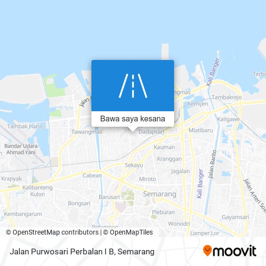 Peta Jalan Purwosari Perbalan I B