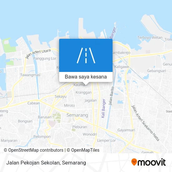 Peta Jalan Pekojan Sekolan