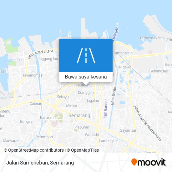 Peta Jalan Sumeneban