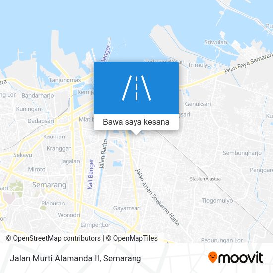 Peta Jalan Murti Alamanda II