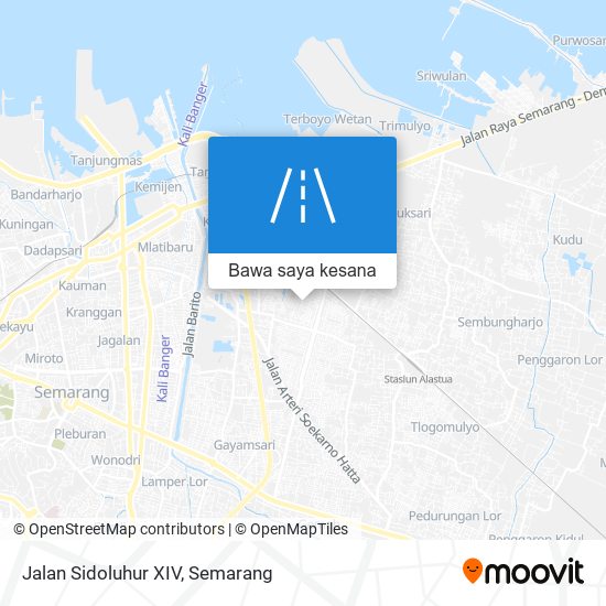 Peta Jalan Sidoluhur XIV