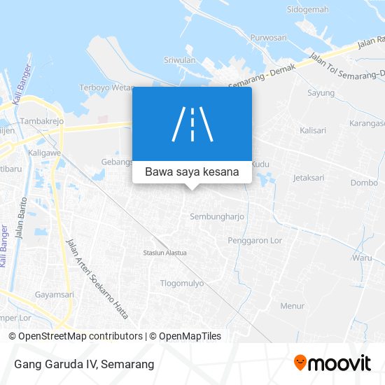 Peta Gang Garuda IV
