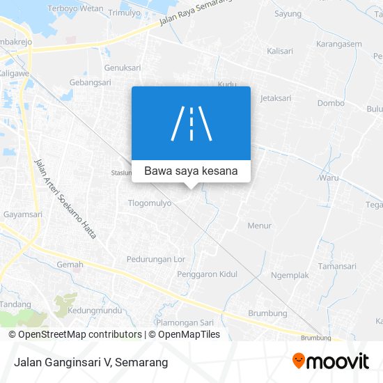 Peta Jalan Ganginsari V