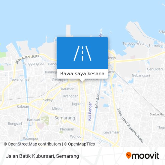 Peta Jalan Batik Kubursari