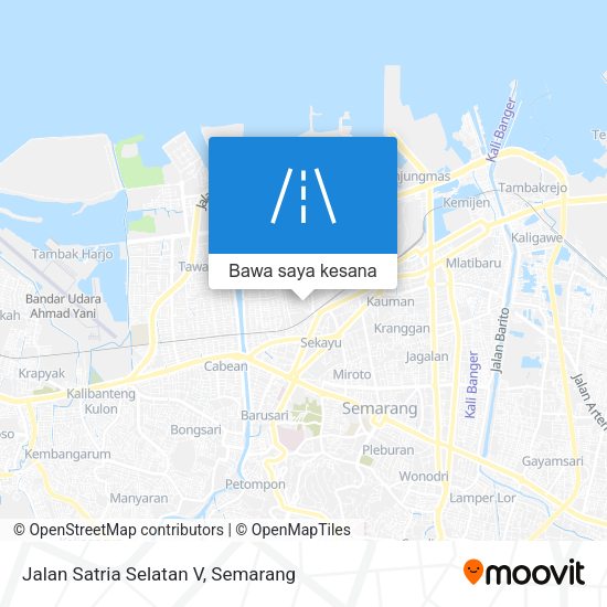 Peta Jalan Satria Selatan V