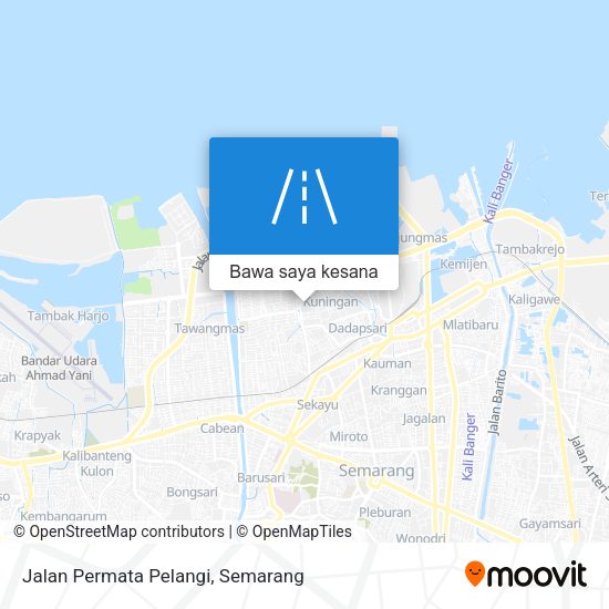 Peta Jalan Permata Pelangi