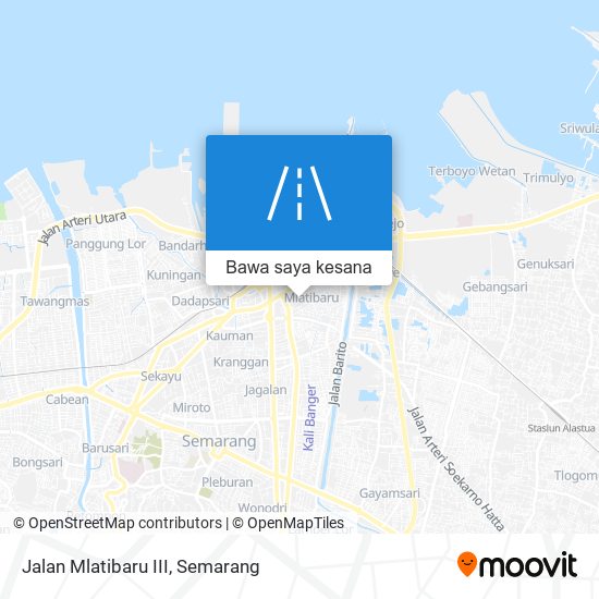 Peta Jalan Mlatibaru III