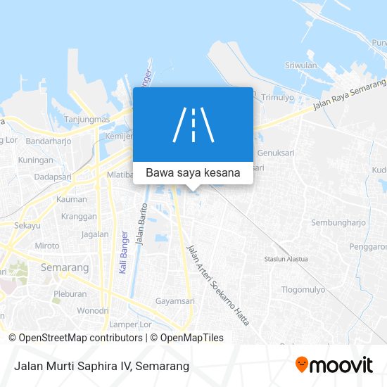 Peta Jalan Murti Saphira IV