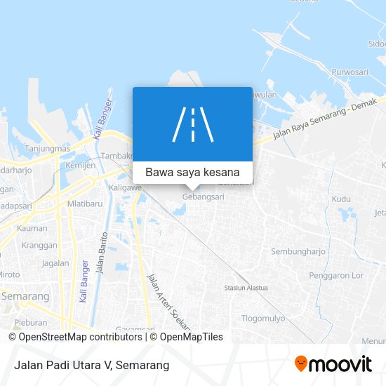 Peta Jalan Padi Utara V