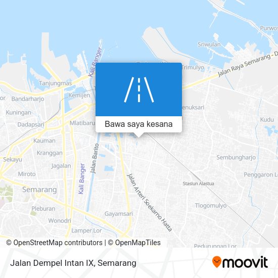 Peta Jalan Dempel Intan IX