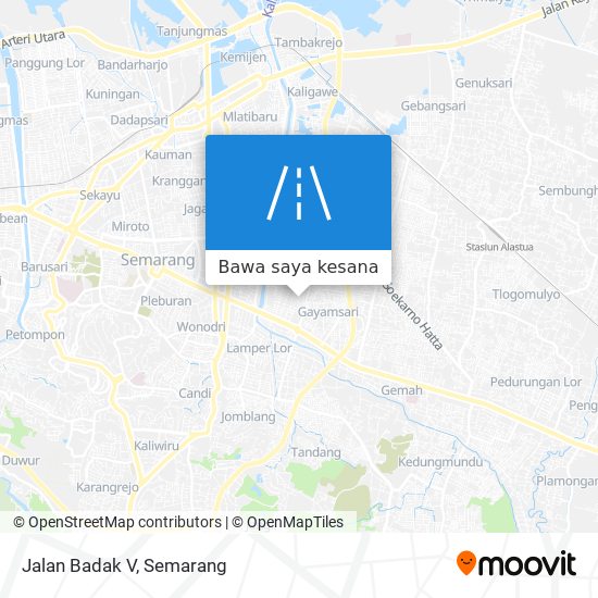 Peta Jalan Badak V