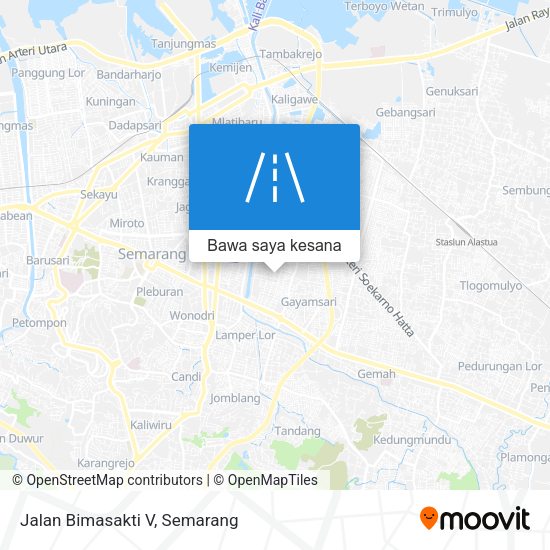 Peta Jalan Bimasakti V