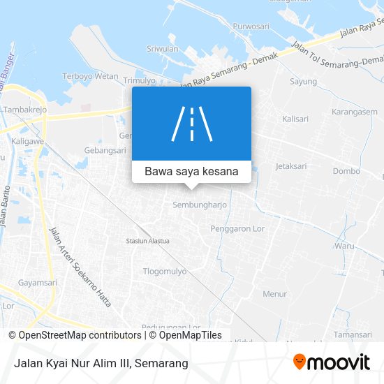 Peta Jalan Kyai Nur Alim III